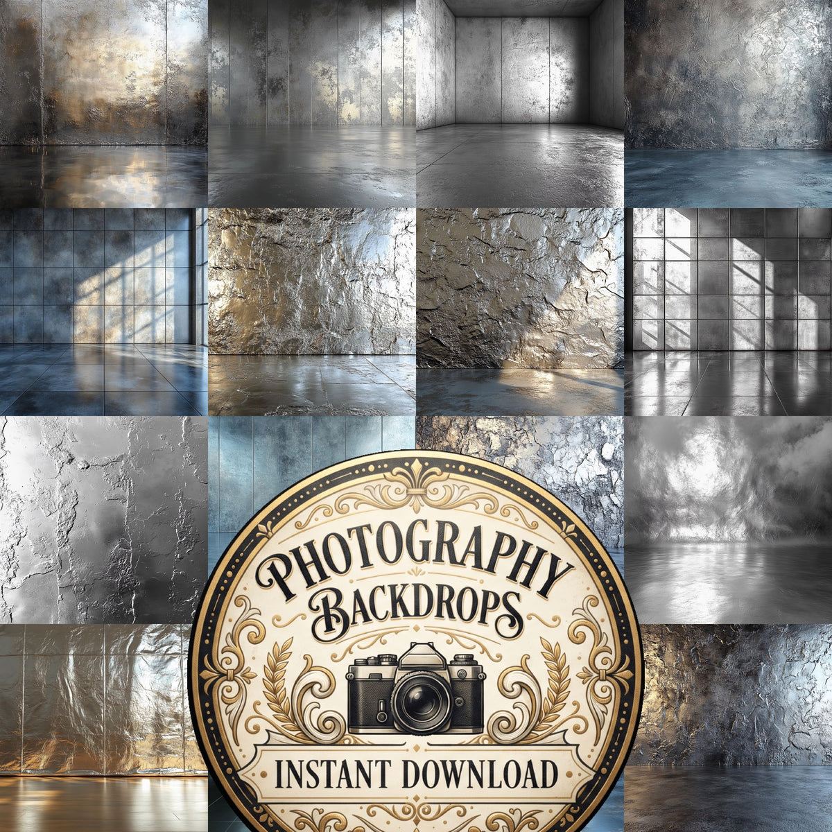 Silver Texture Backdrop Images