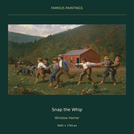 Snap the Whip by Winslow Homer — cover