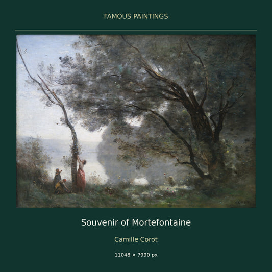 Souvenir of Mortefontaine by Camille Corot — cover