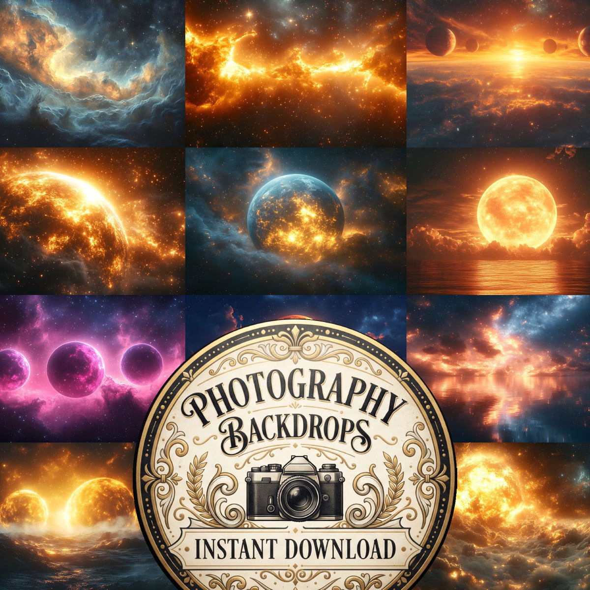Space Planetfantasy Backdrop Images