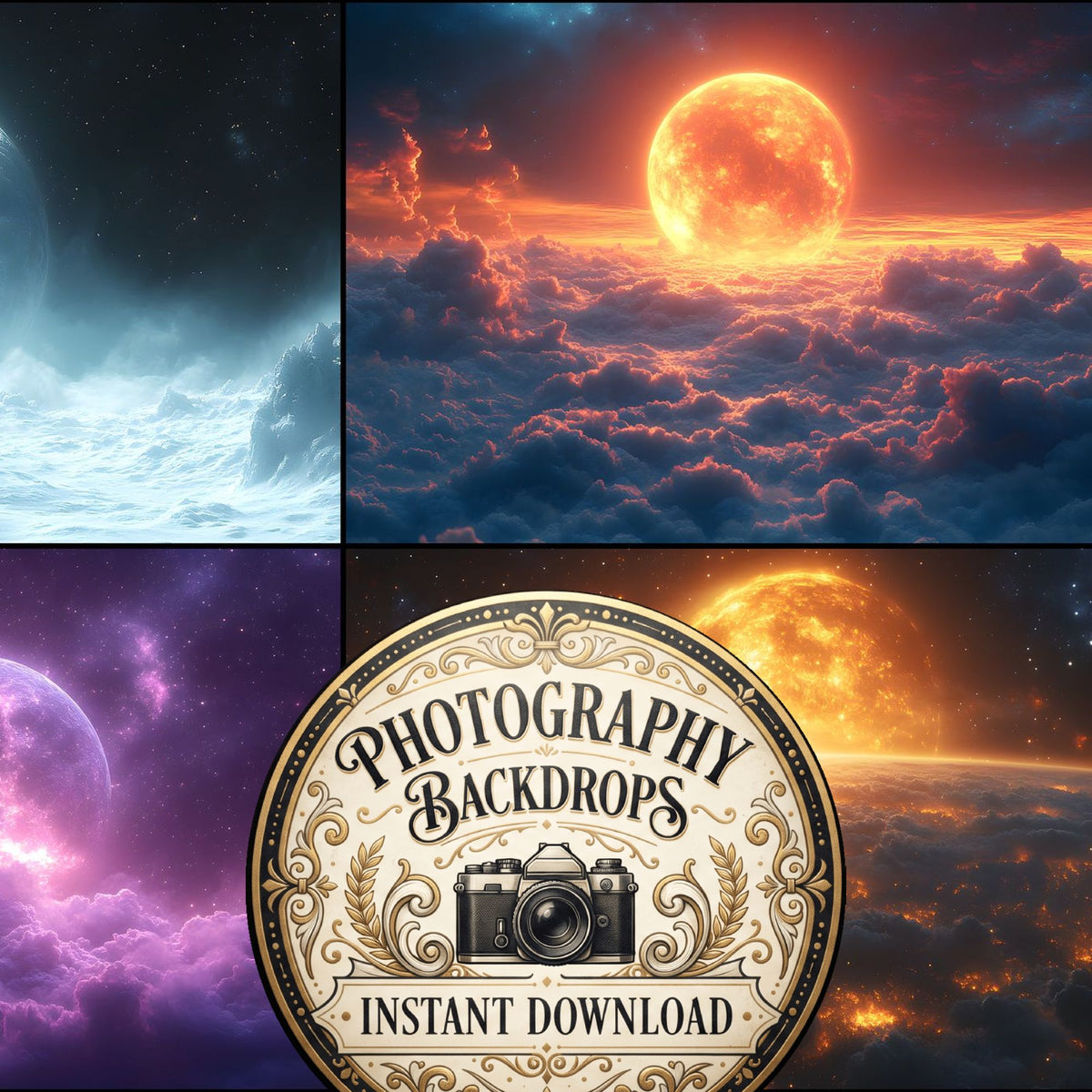 Space Planetfantasy Backdrop Images