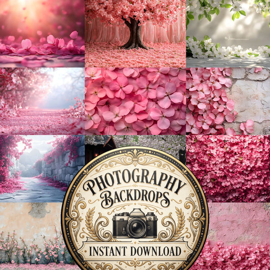 Spring Blossom Escape Backdrop Images