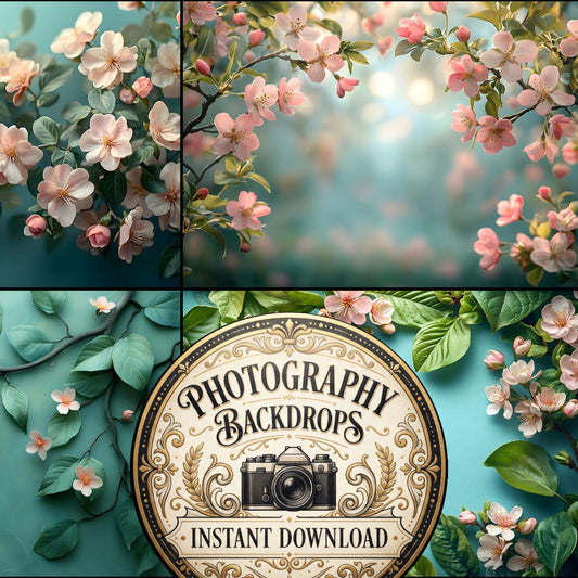 Spring Blossom Leaves Backdrop Images