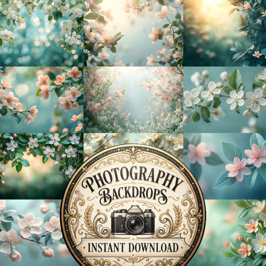 Spring Blossom Leaves Backdrop Images