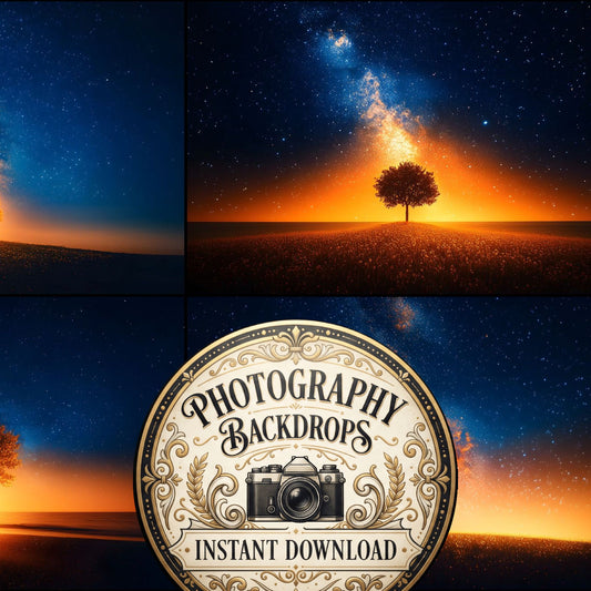 Starry Night Sky Backdrop Images