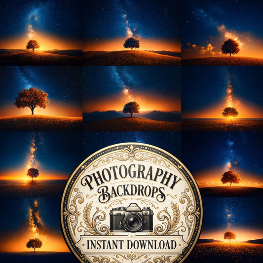 Starry Night Sky Backdrop Images