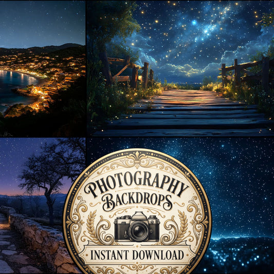 Starry Night Backdrop Images