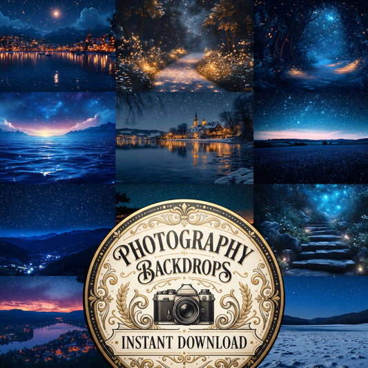 Starry Night Backdrop Images