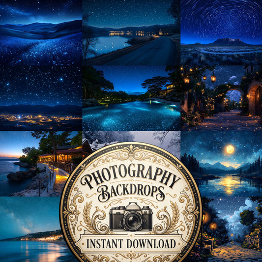 Starry Night Backdrop Images
