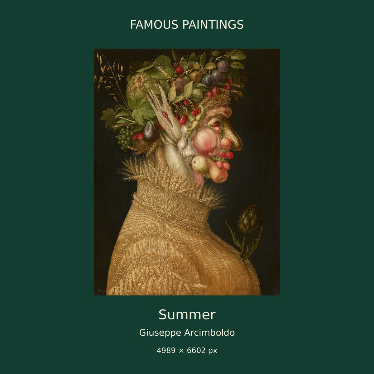 Summer by Giuseppe Arcimboldo — 01 cover