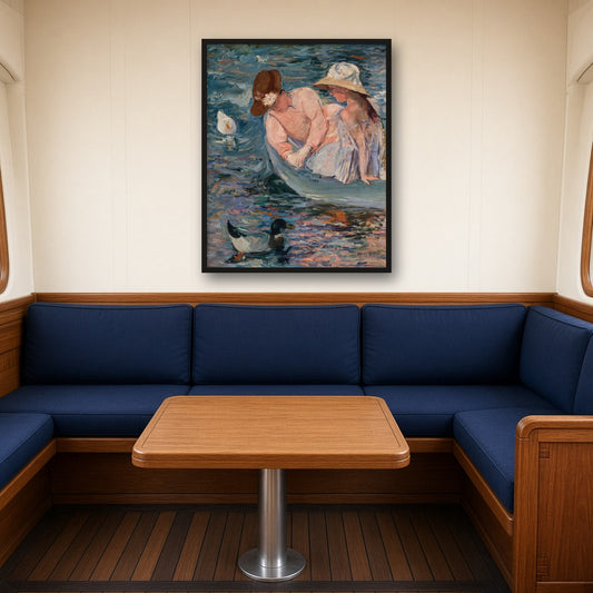 Summertime by Mary Cassatt — room mockup