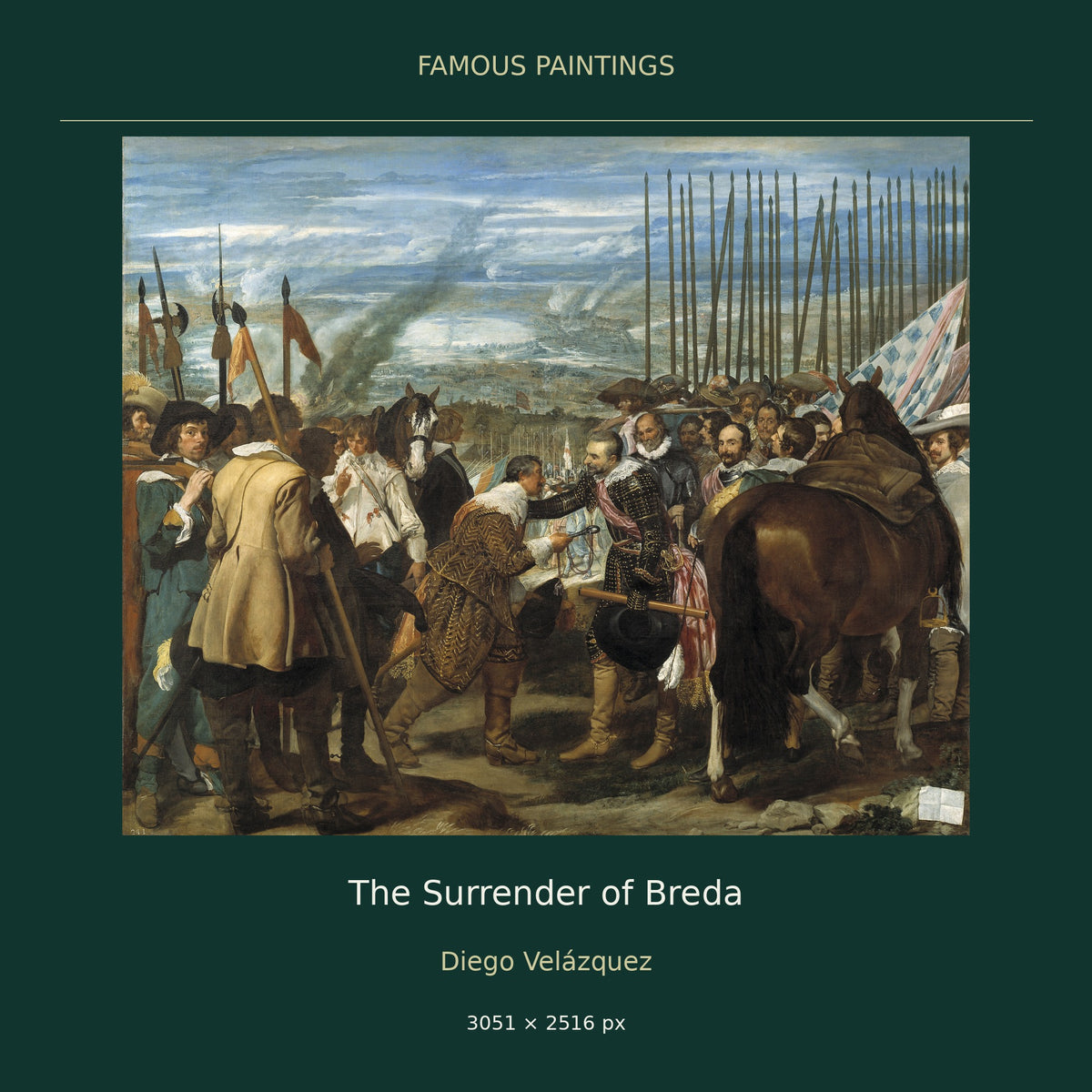 The Surrender of Breda by Diego Velázquez — cover