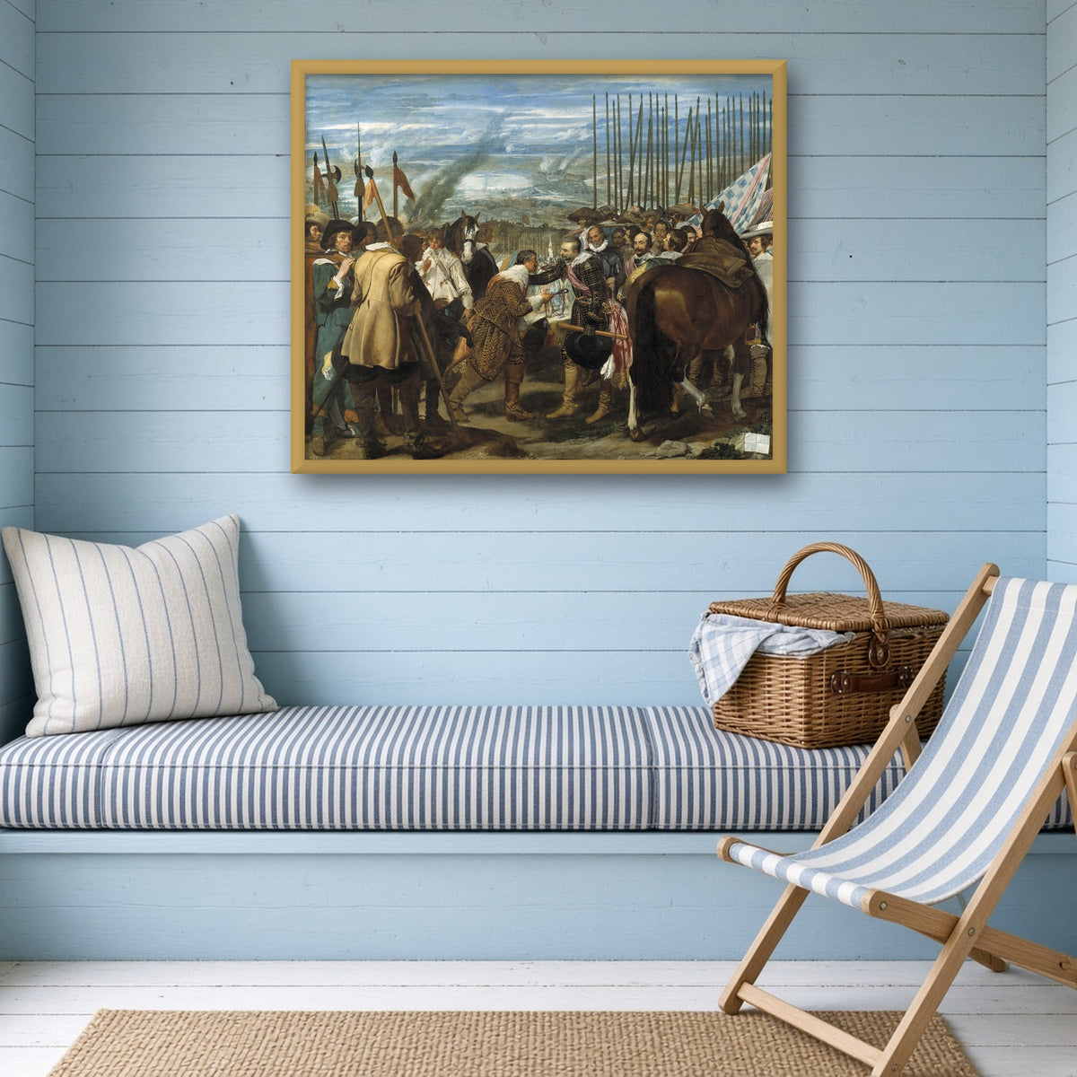 The Surrender of Breda by Diego Velázquez — framed art preview