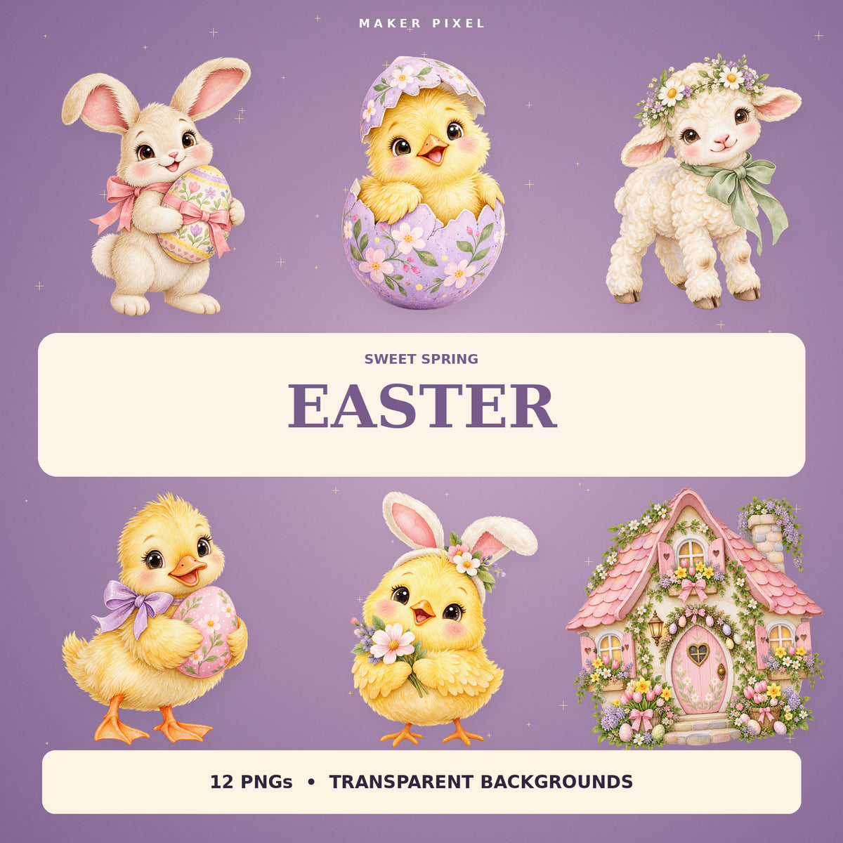 Sweet Easter Friends – cover artwork