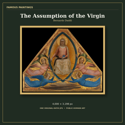 The Assumption of the Virgin by Bernardo Daddi, cover preview