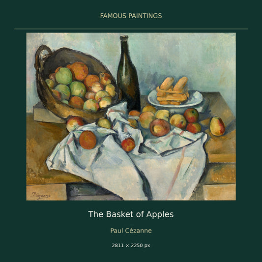 The Basket of Apples by Paul Cézanne — cover