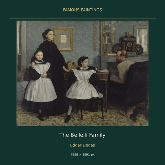 The Bellelli Family by Edgar Degas — cover