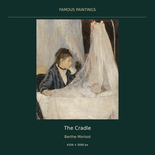 The Cradle by Berthe Morisot — painting cover