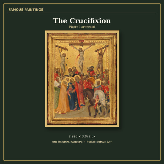 The Crucifixion by Pietro Lorenzetti, cover preview
