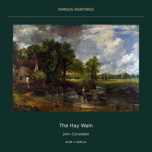The Hay Wain by John Constable — painting cover