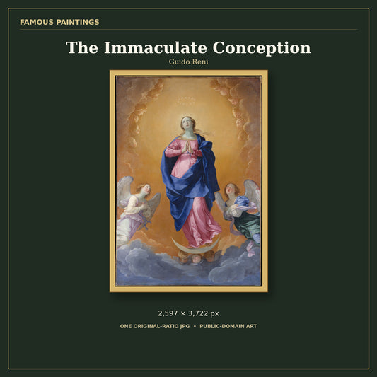 The Immaculate Conception by Guido Reni, cover preview