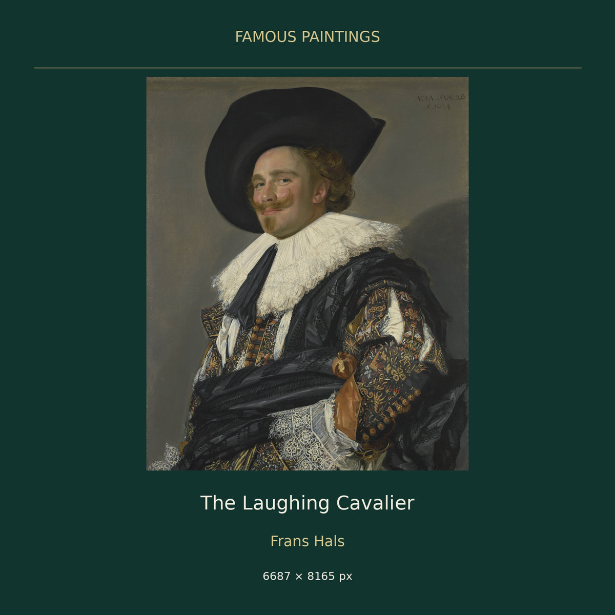 The Laughing Cavalier by Frans Hals — cover
