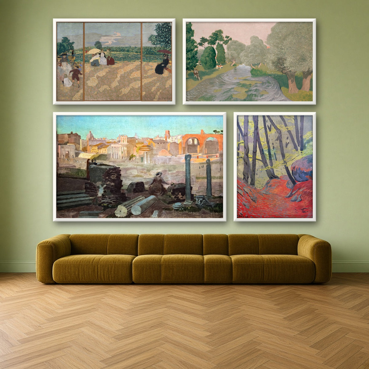 The Nabis Gallery Wall Set of 4 — gallery wall mockup