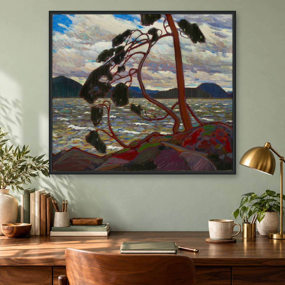 The West Wind by Tom Thomson — 03 gallery mockup