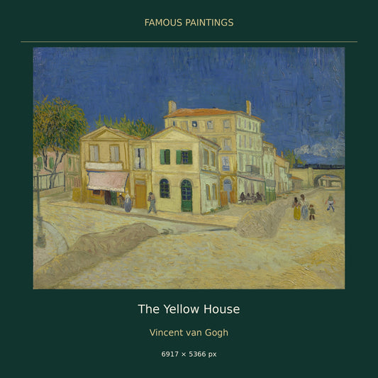 The Yellow House by Vincent van Gogh — cover