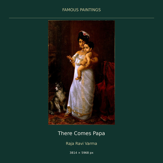 There Comes Papa by Raja Ravi Varma — cover