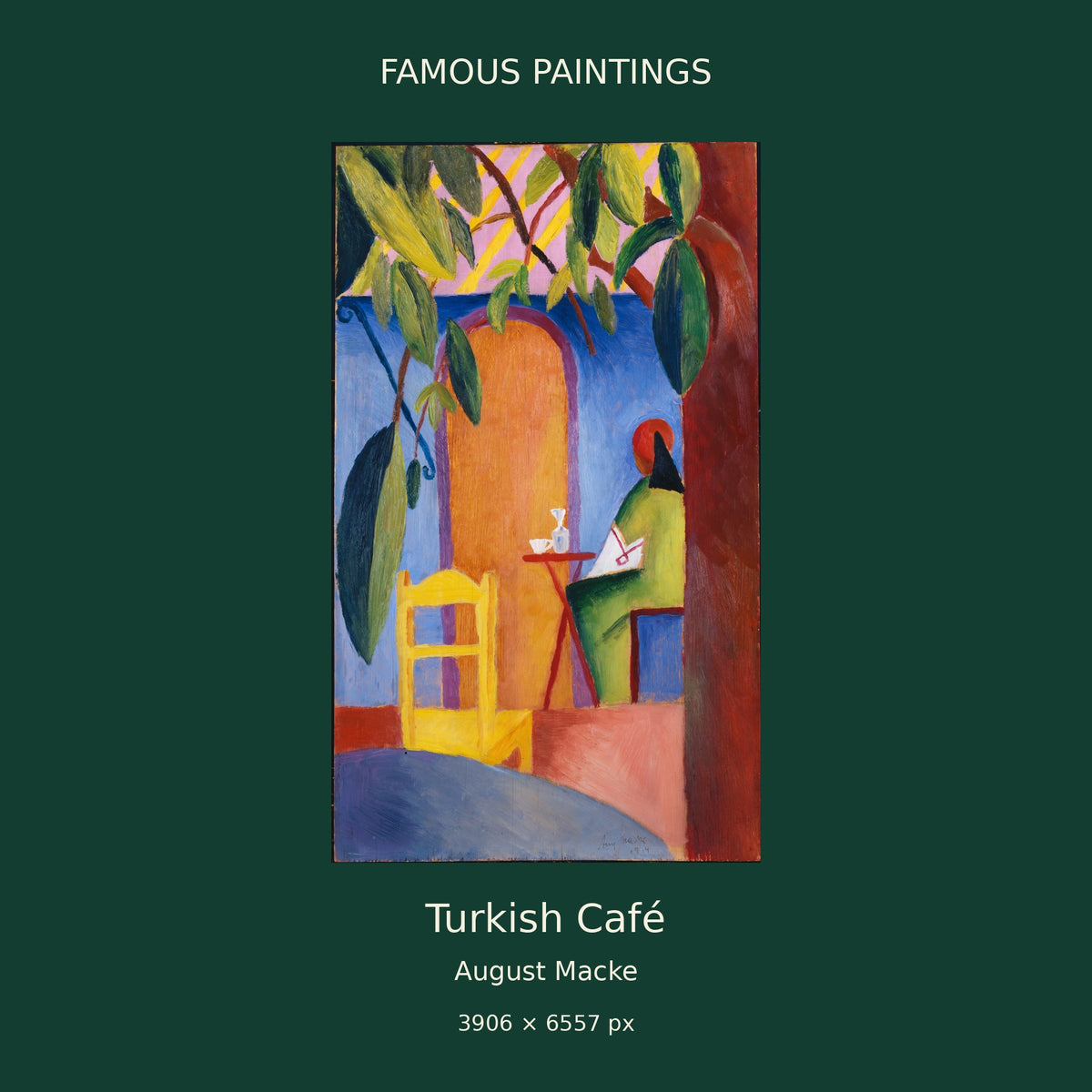 Turkish Café by August Macke — 01 cover
