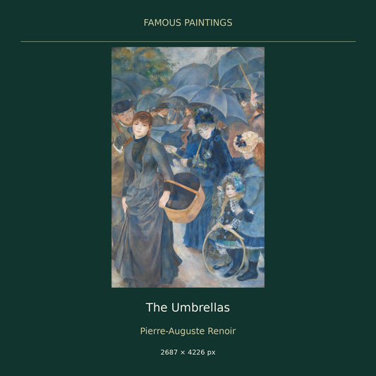The Umbrellas by Pierre-Auguste Renoir — cover