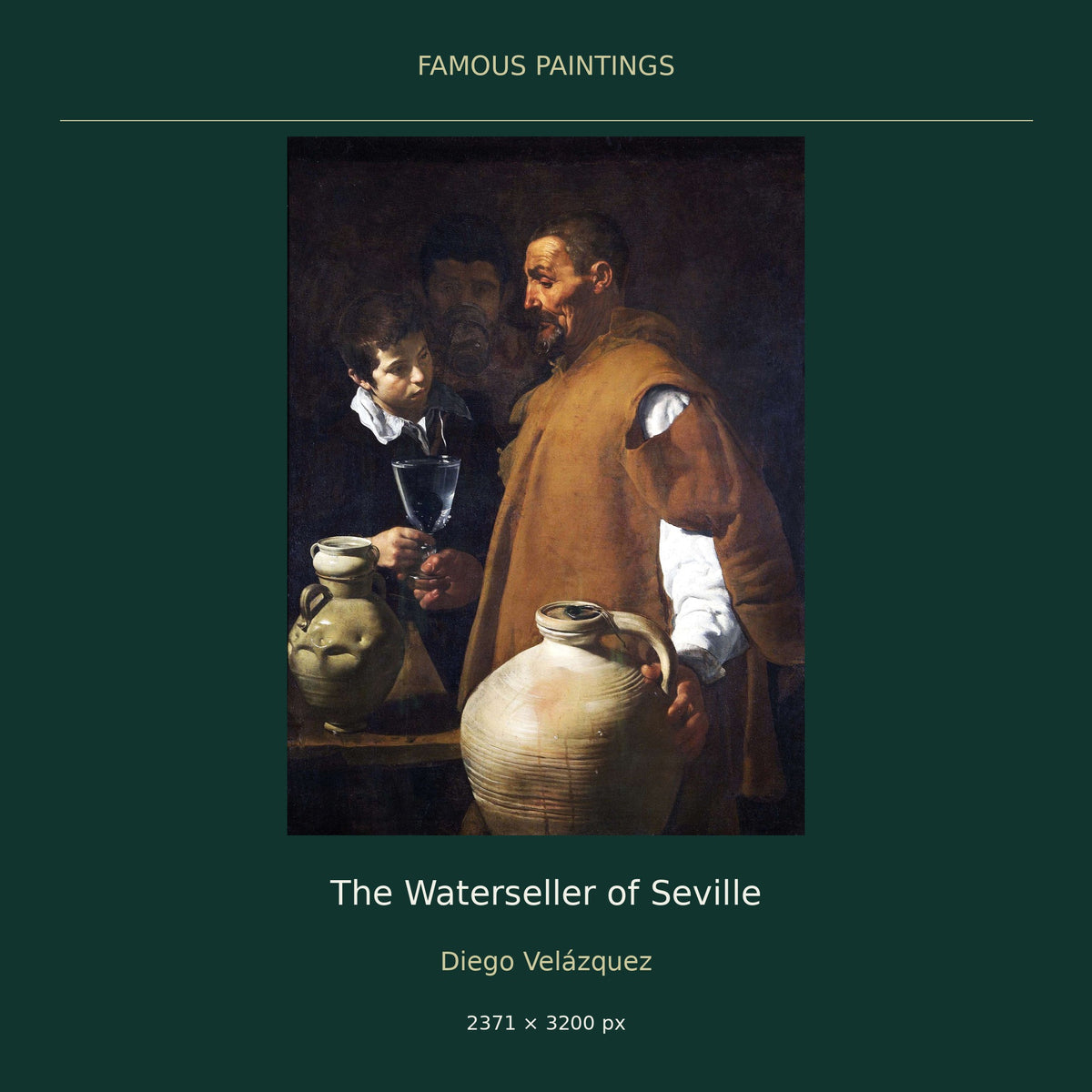The Waterseller of Seville by Diego Velázquez — cover
