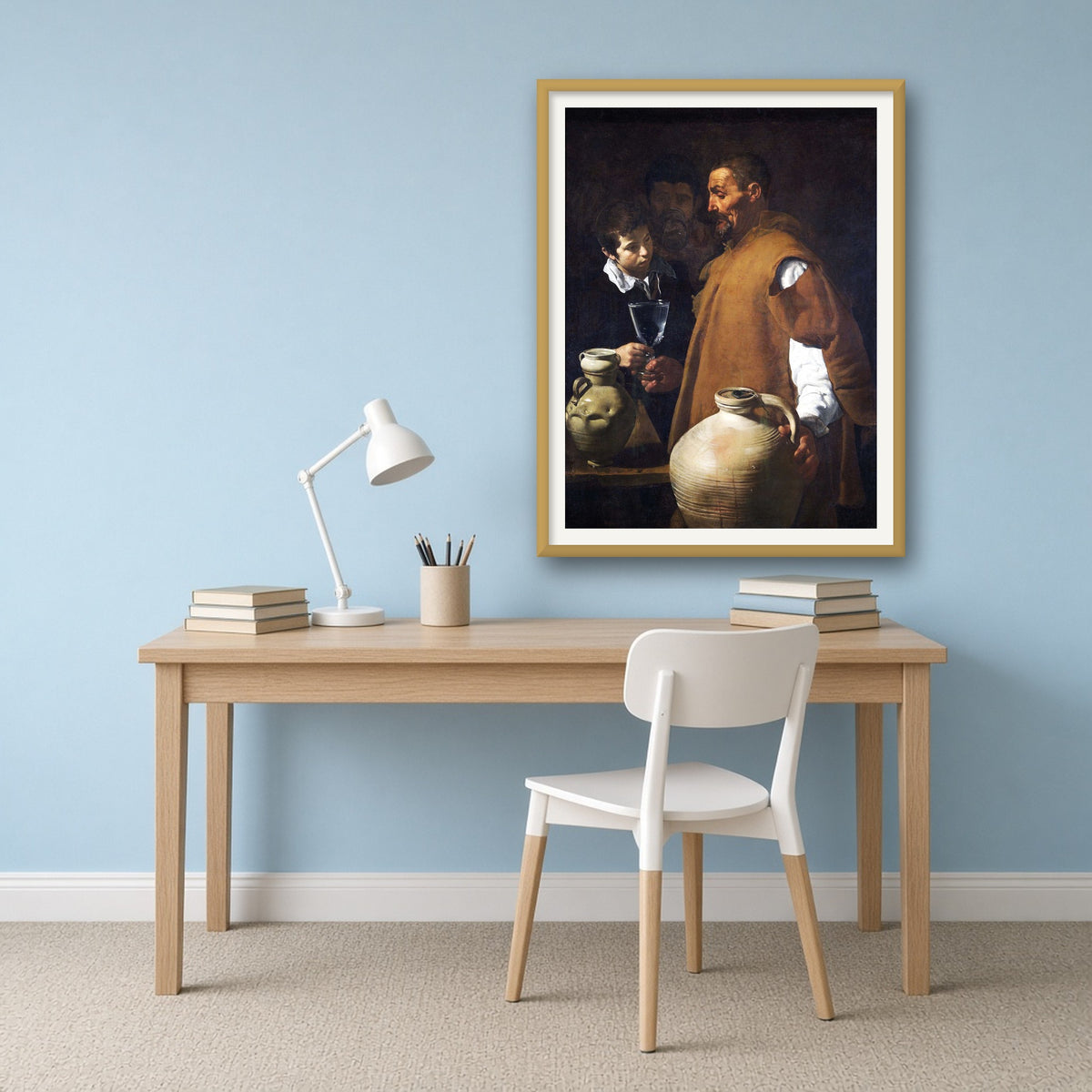 The Waterseller of Seville by Diego Velázquez — framed art preview