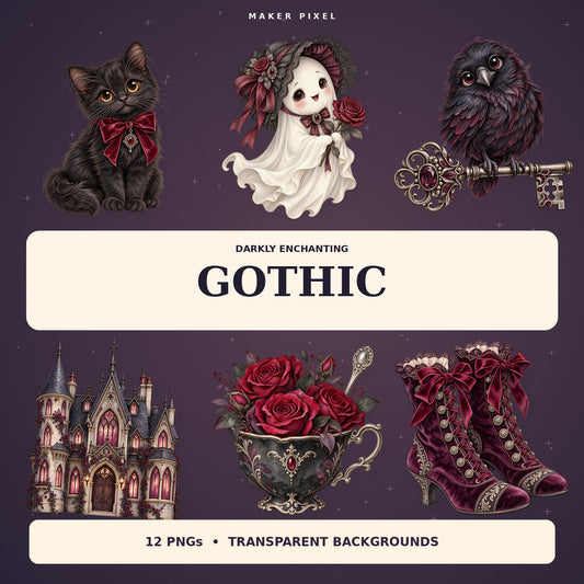 Whimsical Gothic – cover artwork