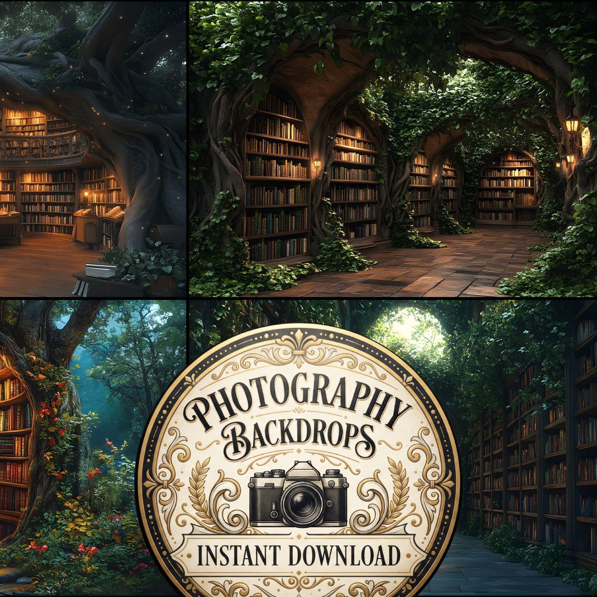 Whisperlibrary Hidden Forest Backdrop Images