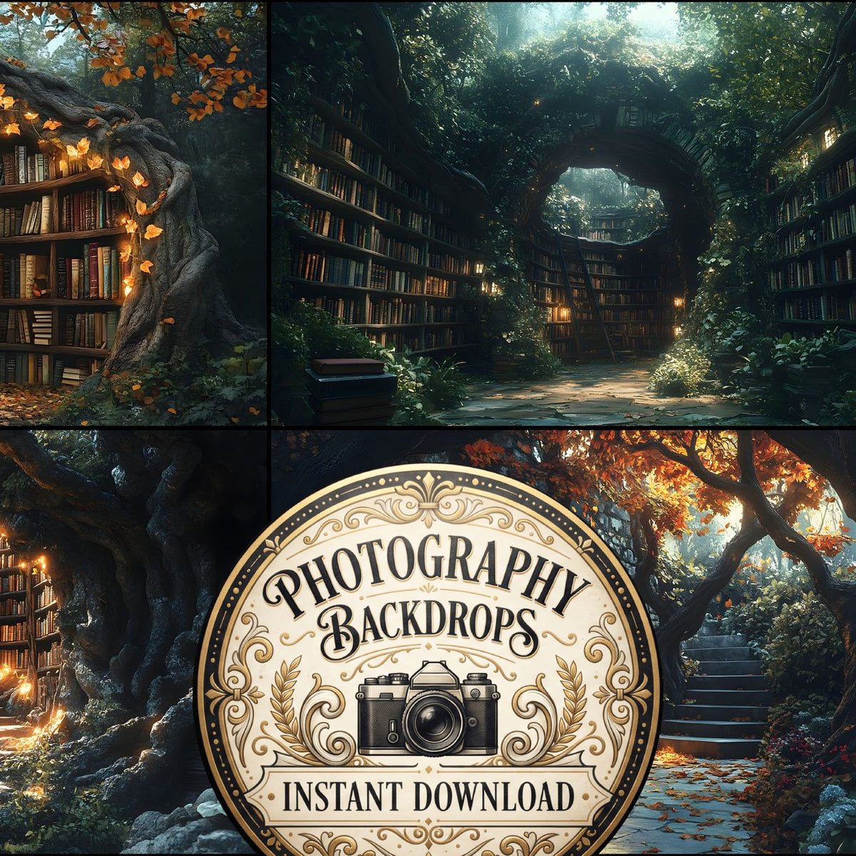 Whisperlibrary Hidden Forest Backdrop Images