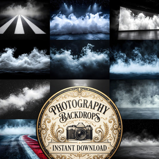 White Smoke Backdrop Images