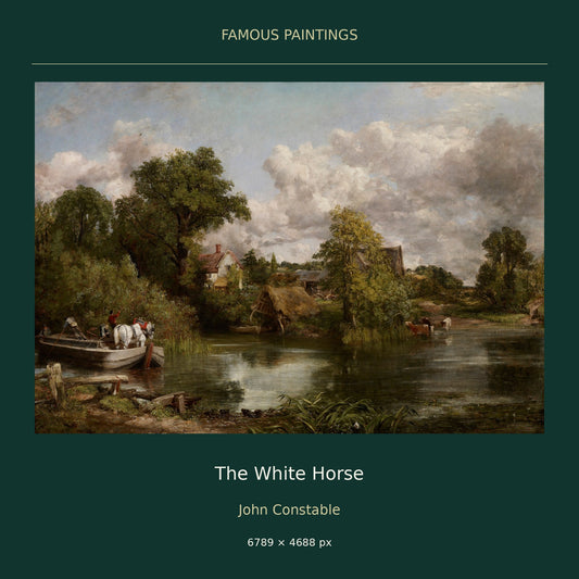 The White Horse by John Constable — cover