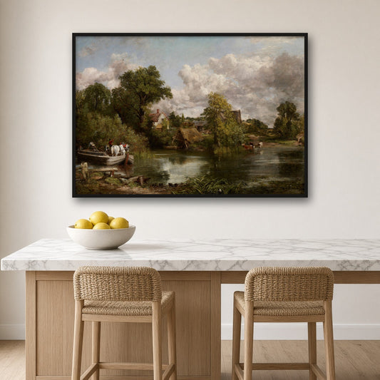 The White Horse by John Constable — room mockup