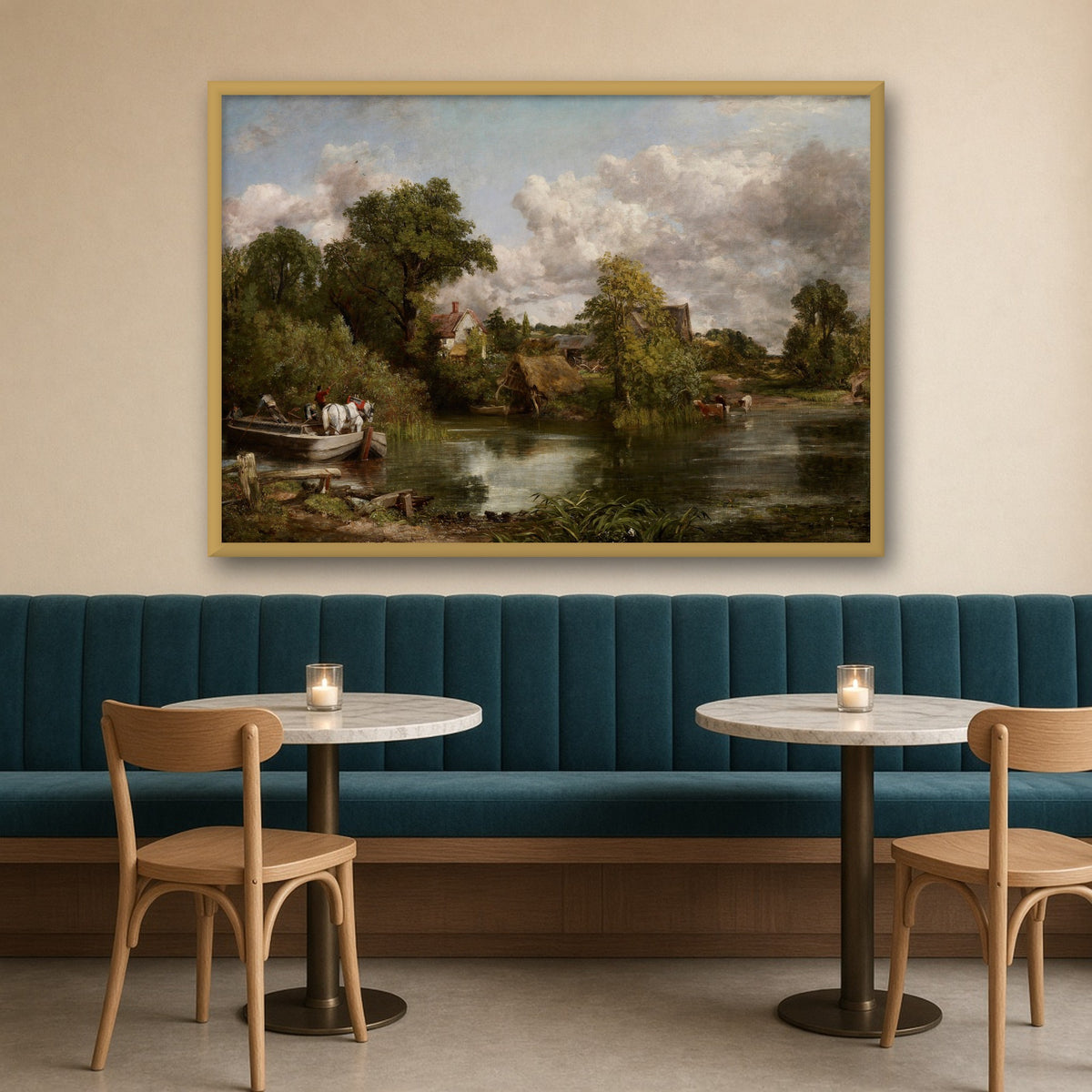 The White Horse by John Constable — framed art preview
