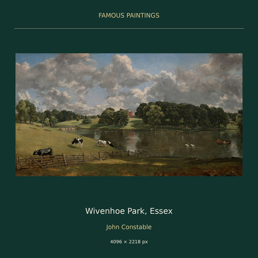 Wivenhoe Park, Essex by John Constable — cover
