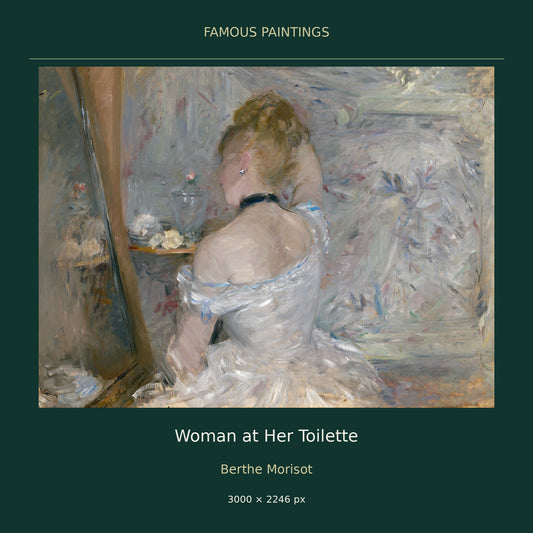 Woman at Her Toilette by Berthe Morisot — cover