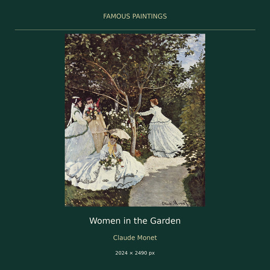 Women in the Garden by Claude Monet — cover