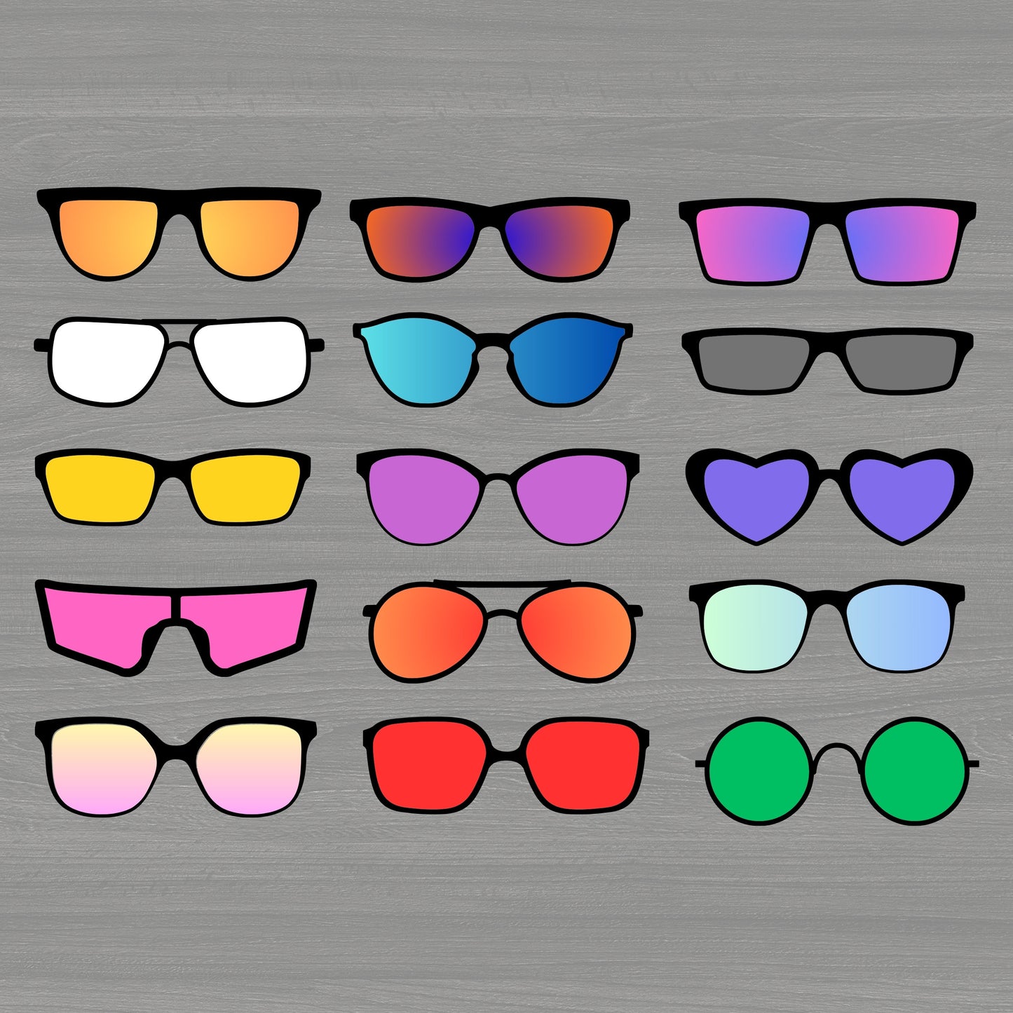 Make Your Own Sunglasses -  Canva Frame Drag and Drop Background - Editable CANVA Frames Template - Sublimation Designs - Sunglasses PNG
