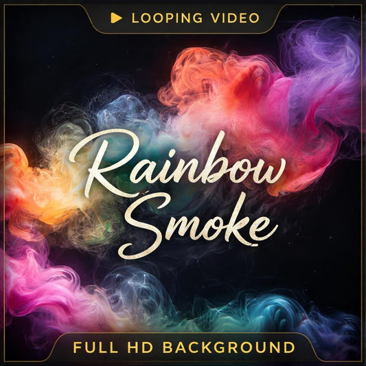 Animated Background Smoke Loop | Colorful Seamless Video Background | Animation Loop for Edits, Streams, Overlays