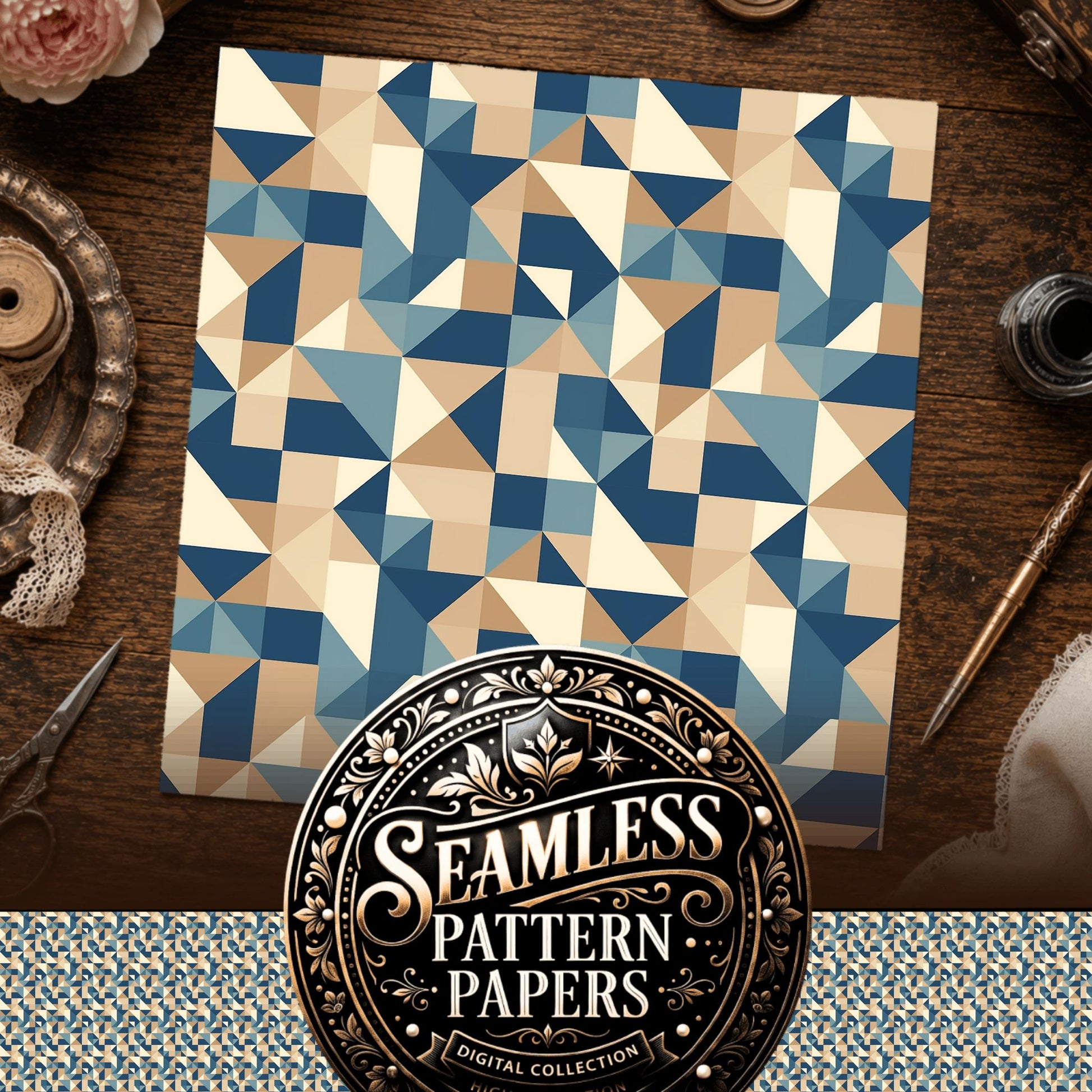 Abstract Seamless Pattern