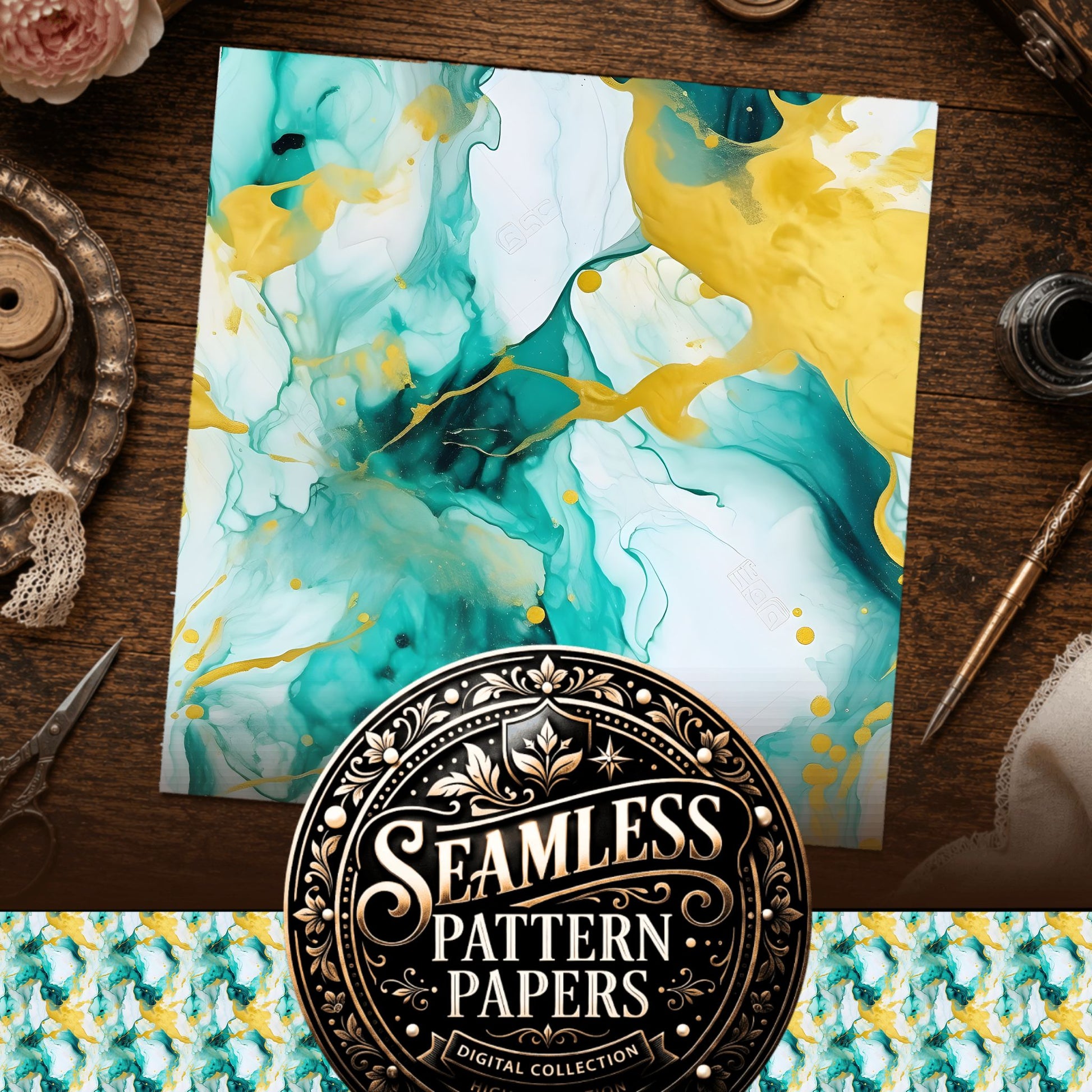 Abstract Seamless Pattern