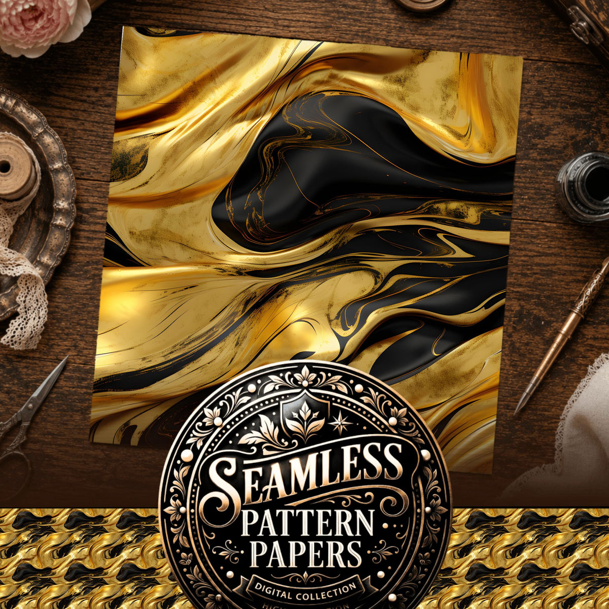 Abstract Seamless Pattern