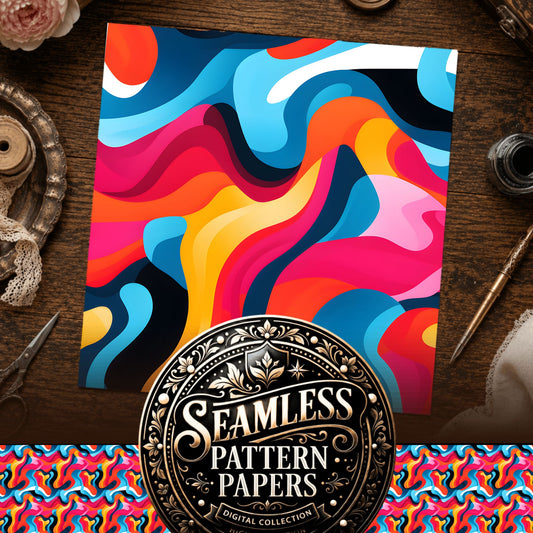 Abstract Seamless Pattern